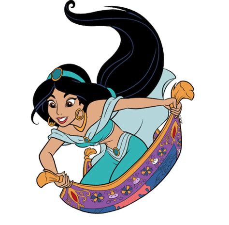 A world above: Jasmine's magic carpet as a manifestation of her imagination
